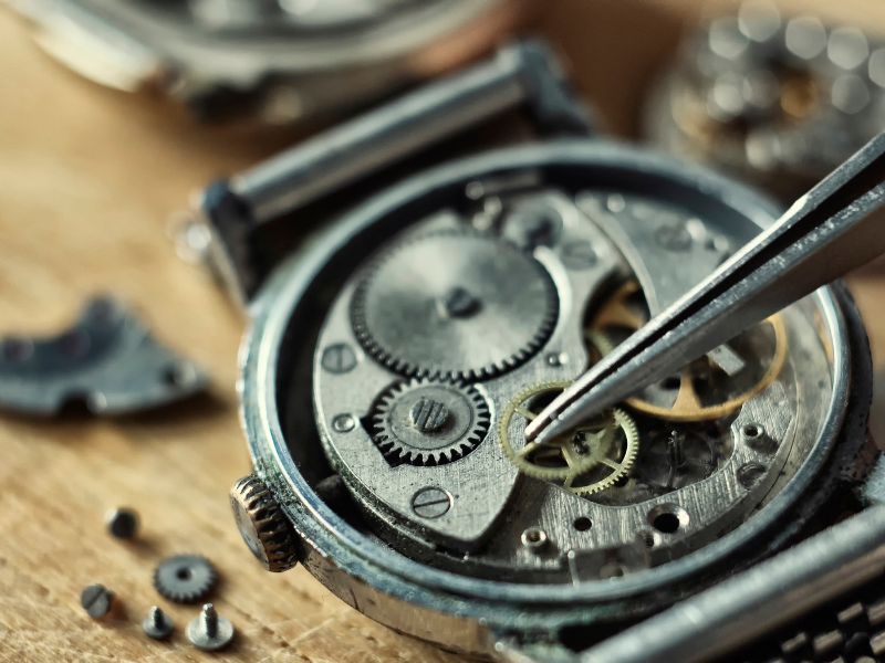 fonctionnement d'une montre automatique