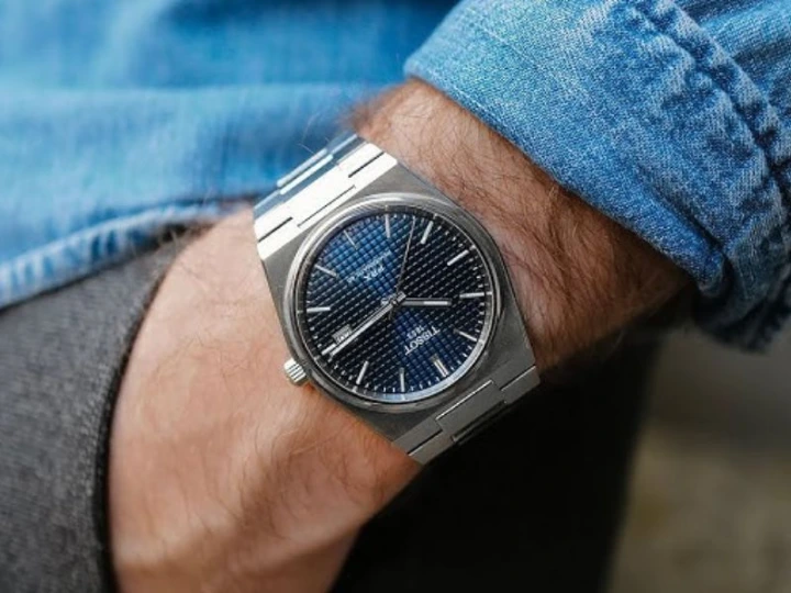 tissot porté poignet
