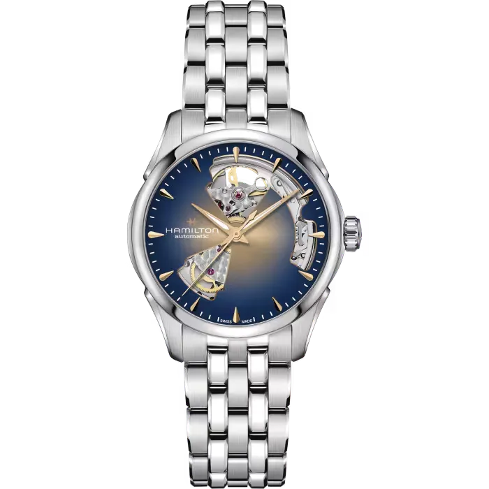 [H32215101] Montre Hamilton Jazzmaster Open Heart Lady Auto 36mm H32215101