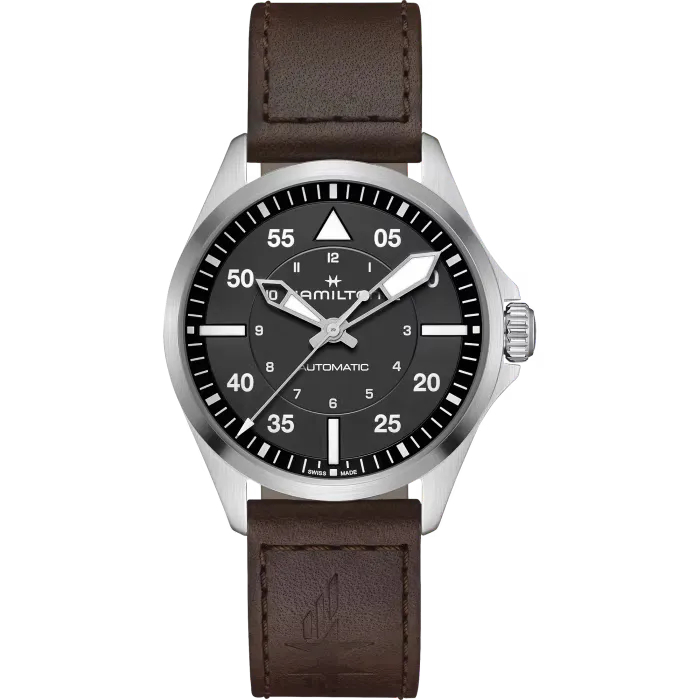 [H76305530] Montre Hamilton Khaki Aviation Pilot Auto 39 mm H76305530