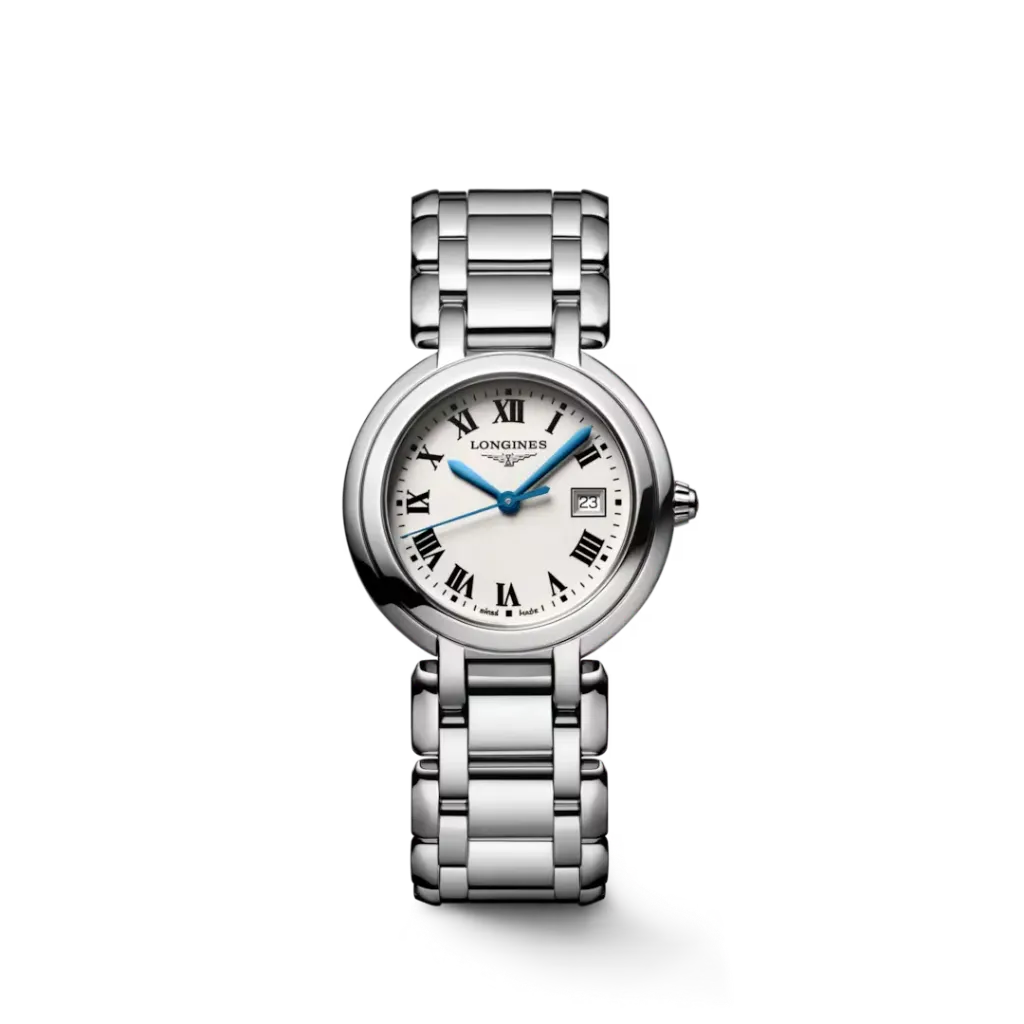 LONGINES PRIMALUNA- L8.123.4.97.6 Montre automatique, Ø 30.00 mm, acier, L8.123.4.97.6