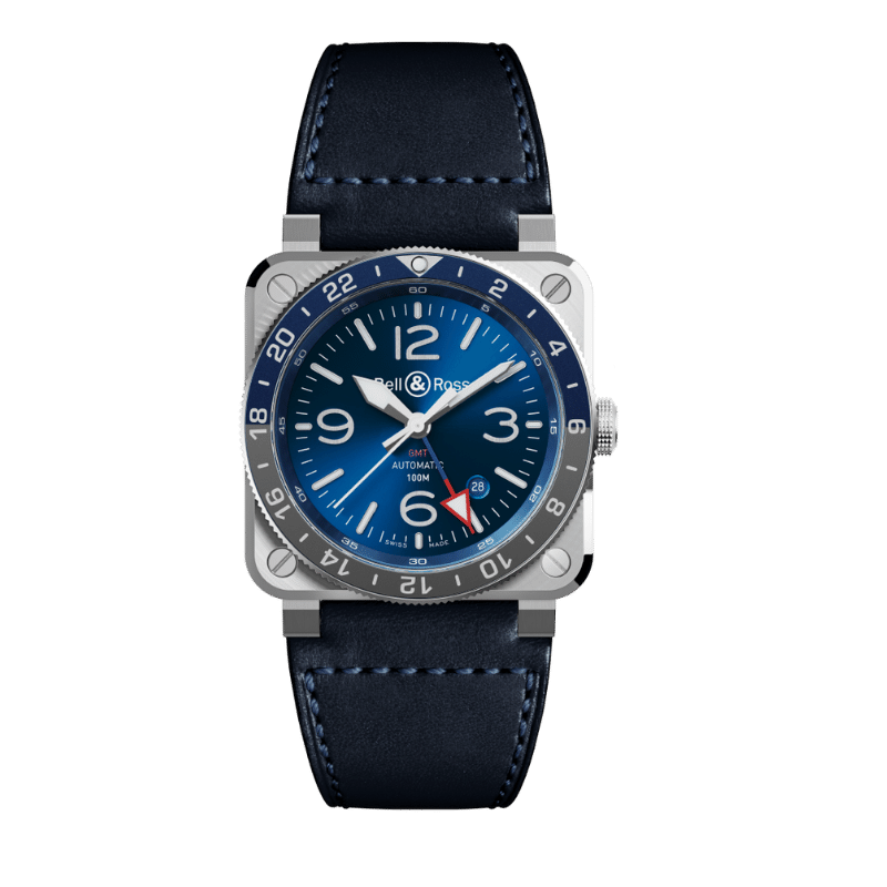 Montre Bell & Ross BR0393-BLU-ST/SCA