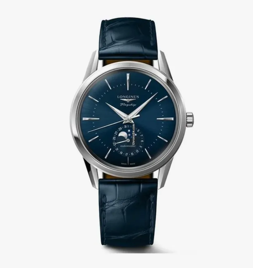 Montre Longines Flagship Heritage Moonphase L4.815.4.92.2