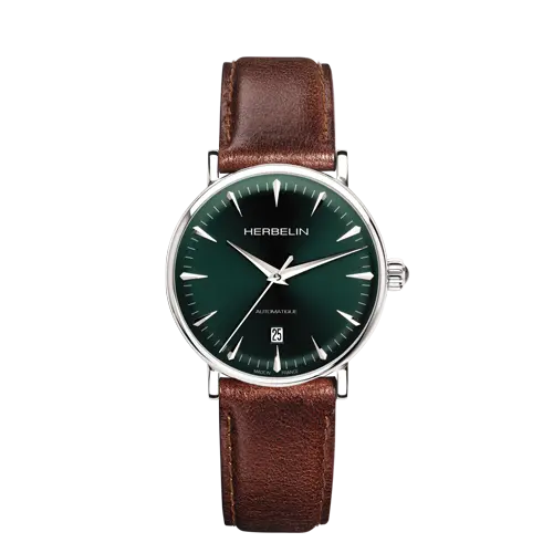 Montre Michel Herbelin Inspiration - Automatique - Vert & Acier 1647AP16BR