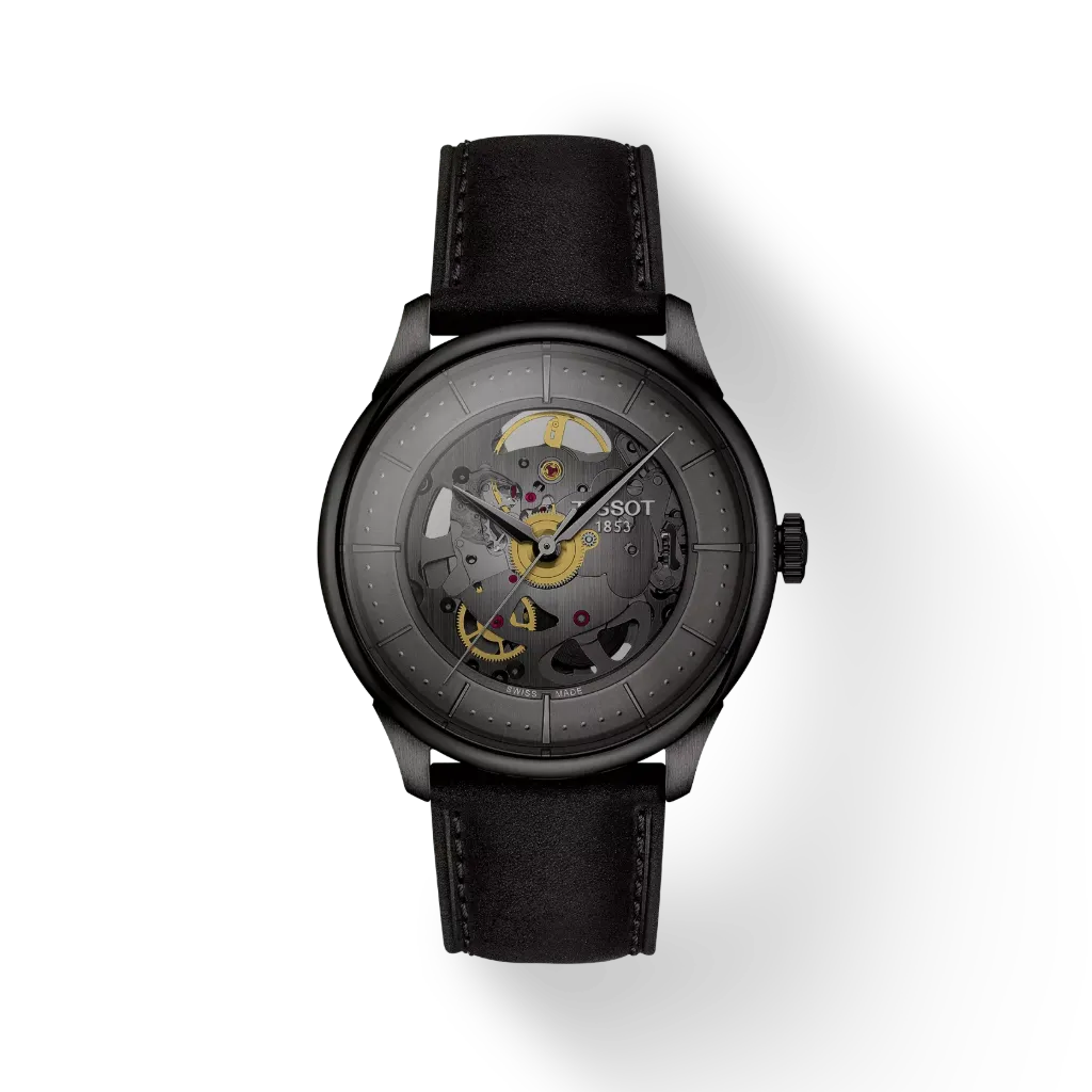 [T139.836.36.441.00] Montre Tissot Chemin des Tourelles Skeleton 39mm T139.836.36.441.00
