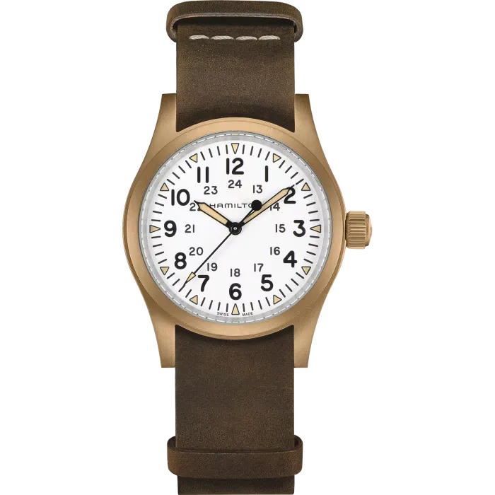 [H69459510] Montre Hamilton Khaki Field Mechanical Bronze H69459510