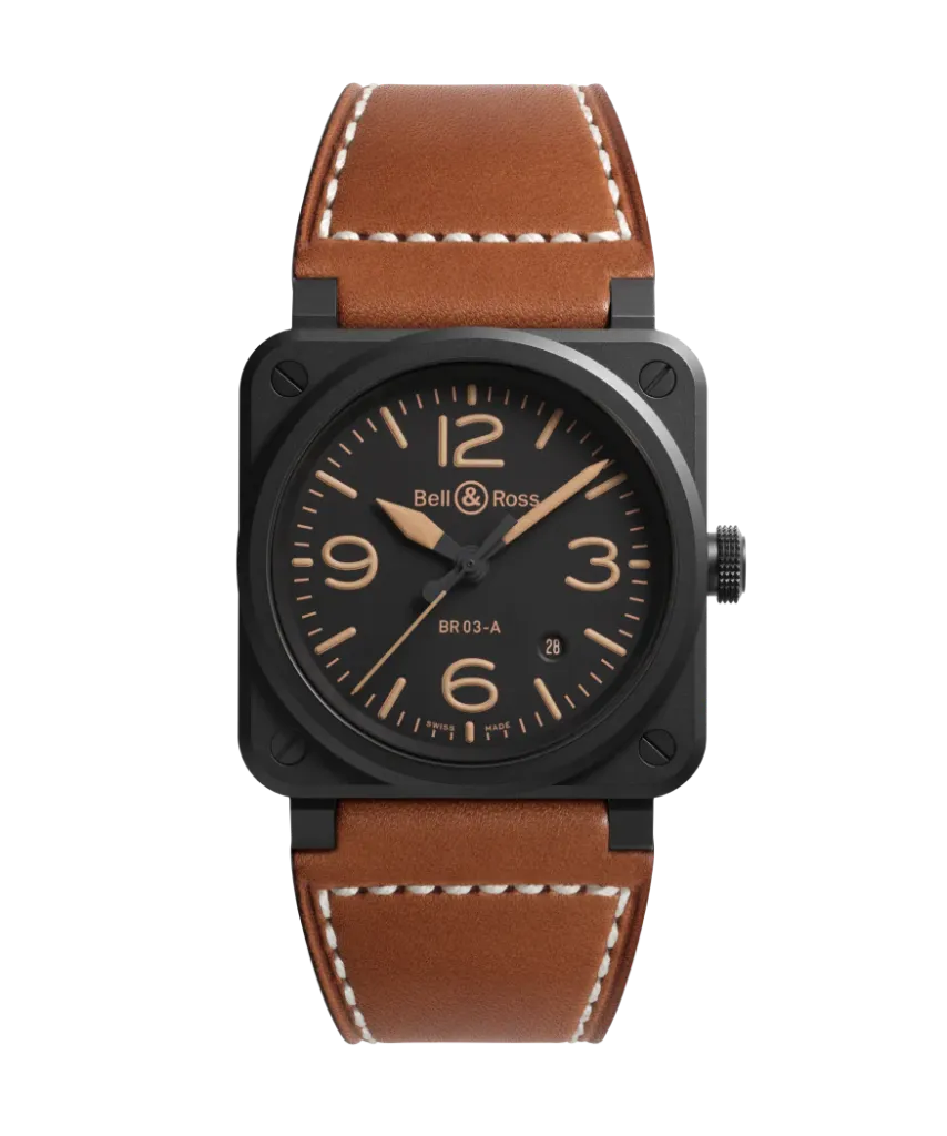 [BR03A-HER-CE/SCA] Montre Bell & Ross BR-03 Heritage BR03A-HER-CE/SCA