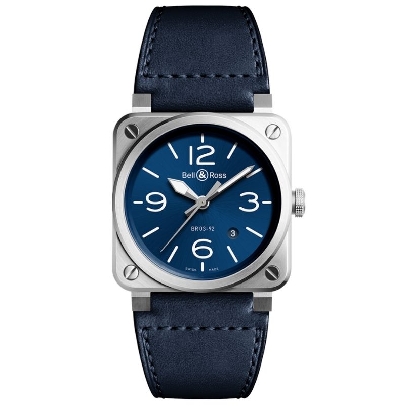 Montre Bell & Ross BR 03-92 Blue Steel BR0392-BLU-ST/SCA
