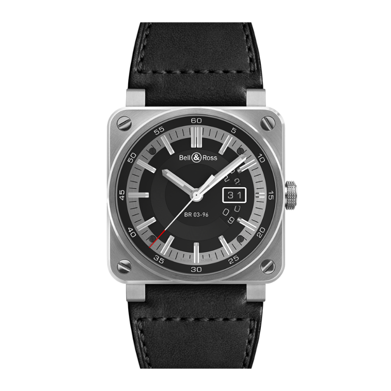 [BR0396-SI-ST] Montre Bell & Ross BR 03-96 Grande Date BR0396-SI-ST