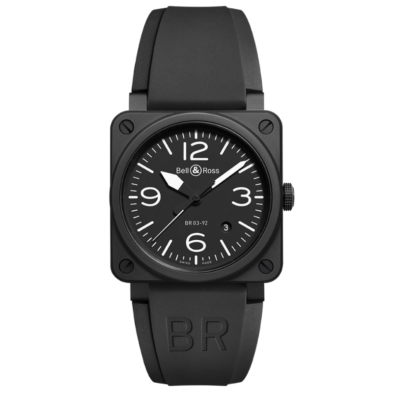 [BR0392-BL-CE] Montre Bell & Ross BR 03-92 Black Matte BR0392-BL-CE