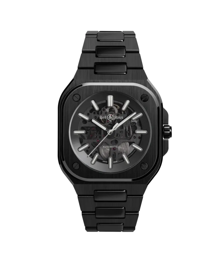 [BR05A-BL-SK-CE/SCE] Montre Bell & Ross Br-05 Skeleton Black Ceramic BR05A-BL-SK-CE/SCE