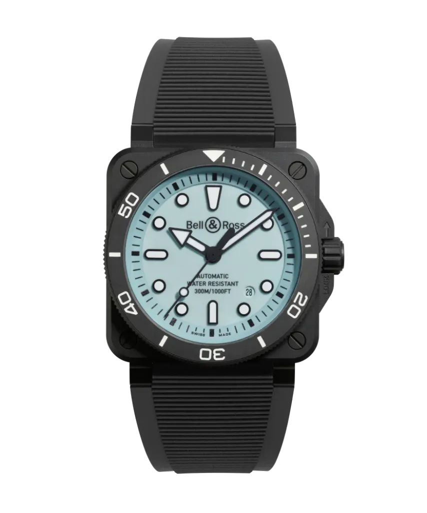 [BR03A-D-LM-CE/SRB] Montre Bell & Ross BR-03 Diver Full Lum Ceramic BR03A-D-LM-CE/SRB