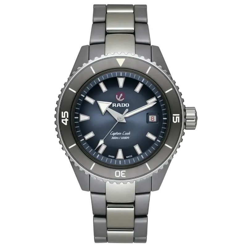 [R32144202] Montre Rado Captain Cook High-Tech Ceramic Diver R32144202