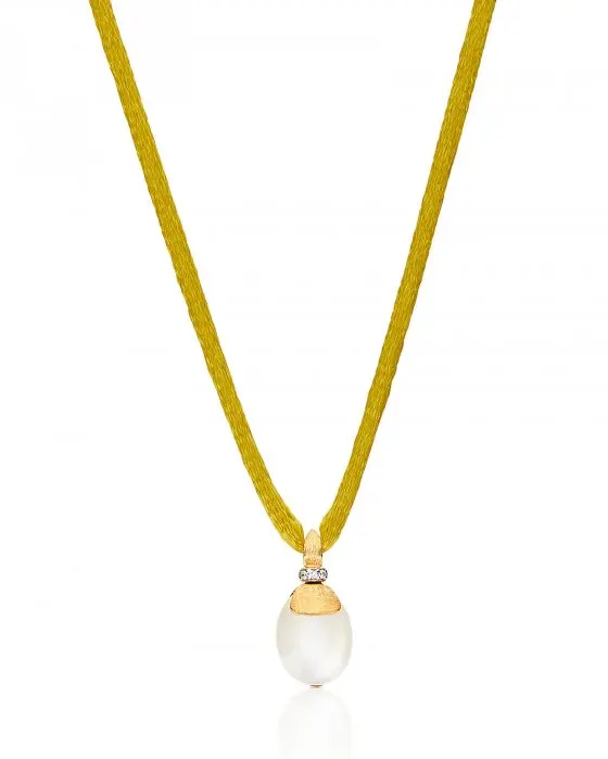 [PS14-603] Collier Nanis Pierre de lune PS14-603