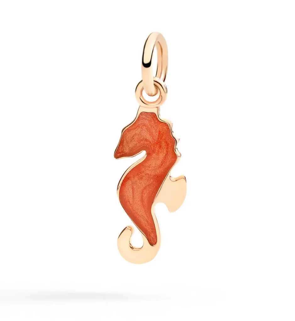 Pendentif DoDo en Or Rose DMC4006-SEAHS-EPA9R
