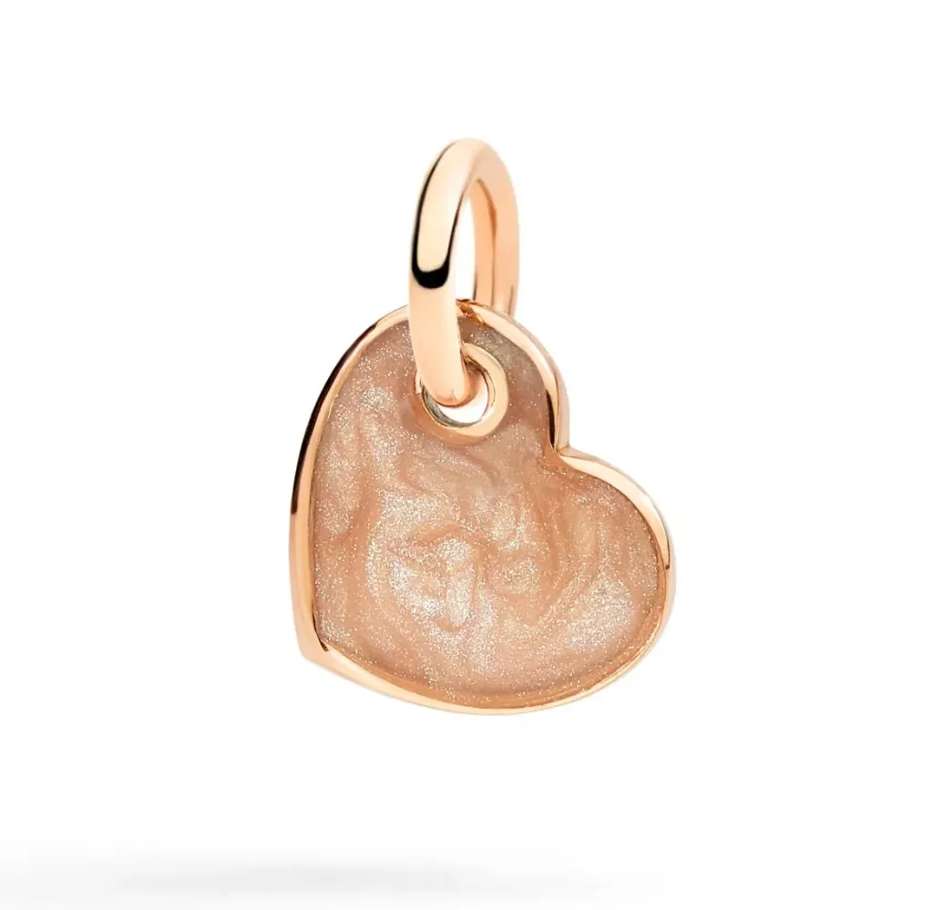 Pendentif DoDo en Or Rose DMC4011-HEART-ERS9R