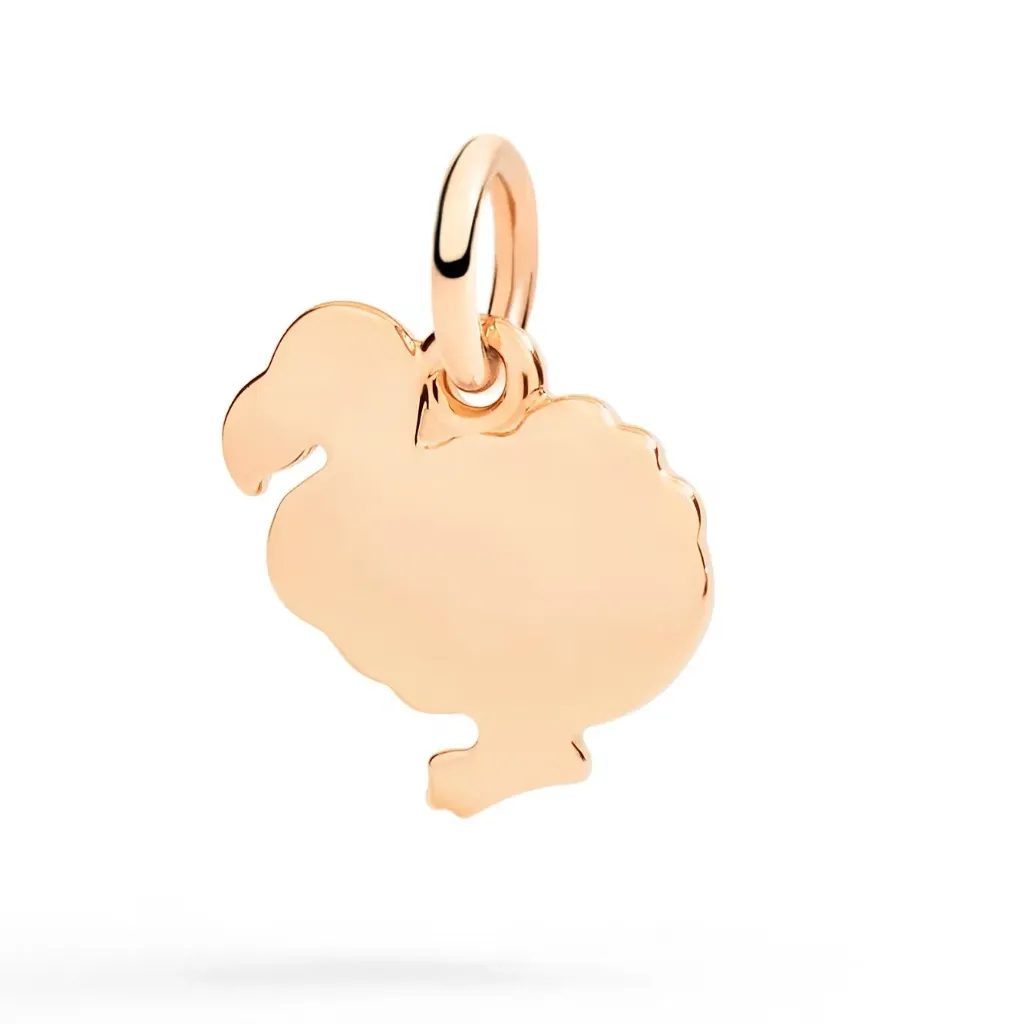 [DMB9018-DODOM-0009R] Pendentif DoDo en Or Rose DMB9018-DODOM-0009R