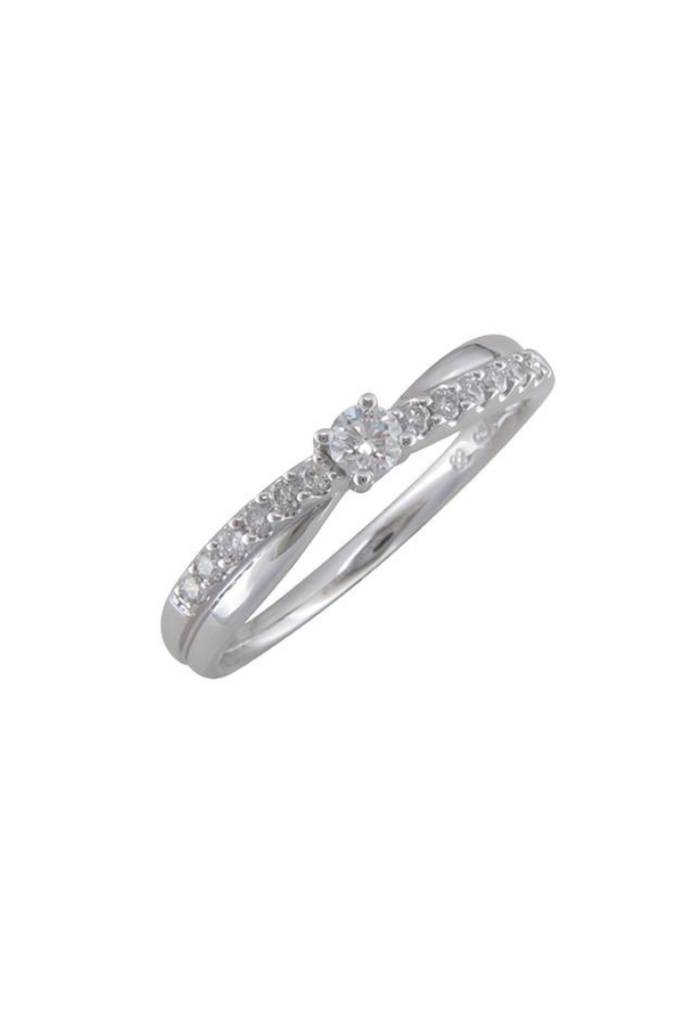 Sélection Cosyns bague en or blanc et diamants JA3349
