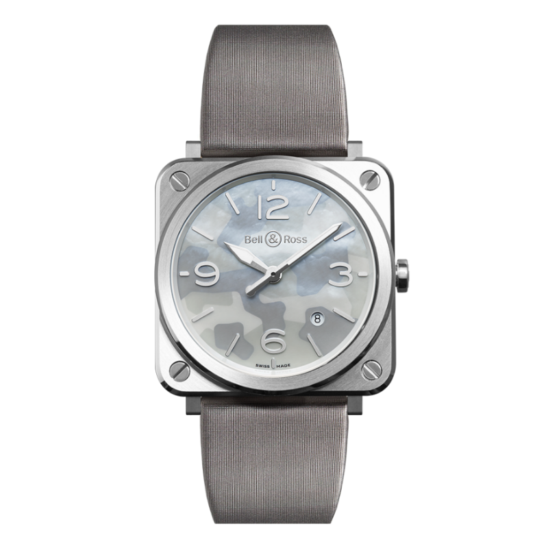 [BRS-CAMO-ST] Montre Bell & Ross BRS Grey Camouflage BRS-CAMO-ST