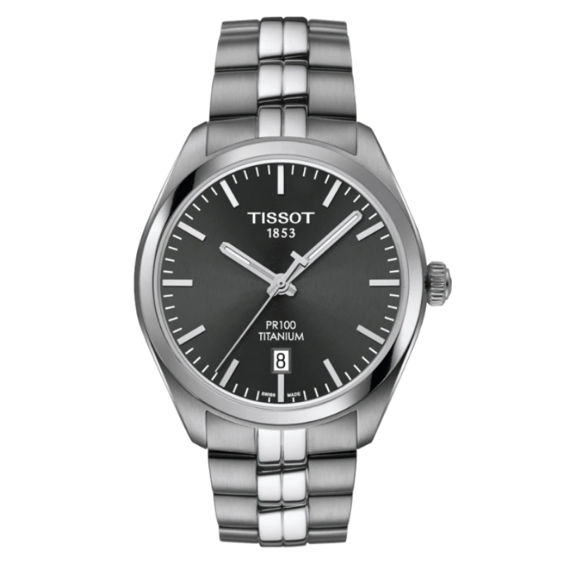[T101.410.44.061.00] Montre Tissot T-Classic PR 100 Titanium T101.410.44.061.00