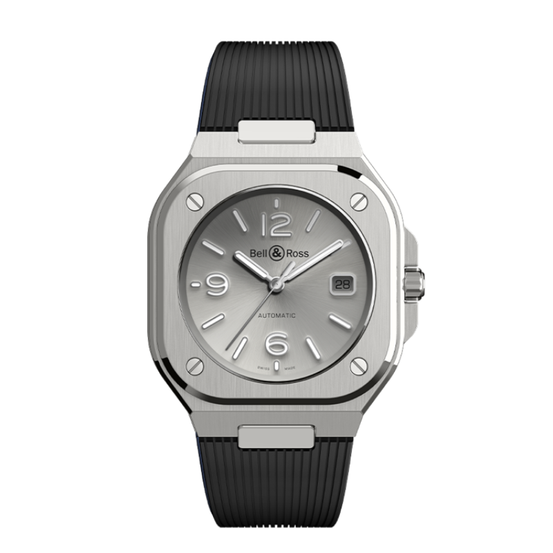 [BR05A-GR-ST/SRB] Montre Bell & Ross BR 05 Grey Steel BR05A-GR-ST/SRB