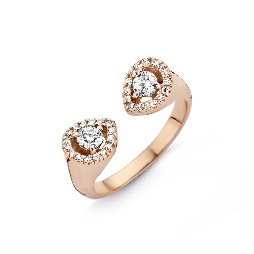 [059486A] Bague One More Salina Or Rose 059486A