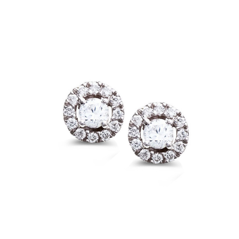 [93FD36A] Boucles d'oreilles One More Salina Or Blanc 93FD36A