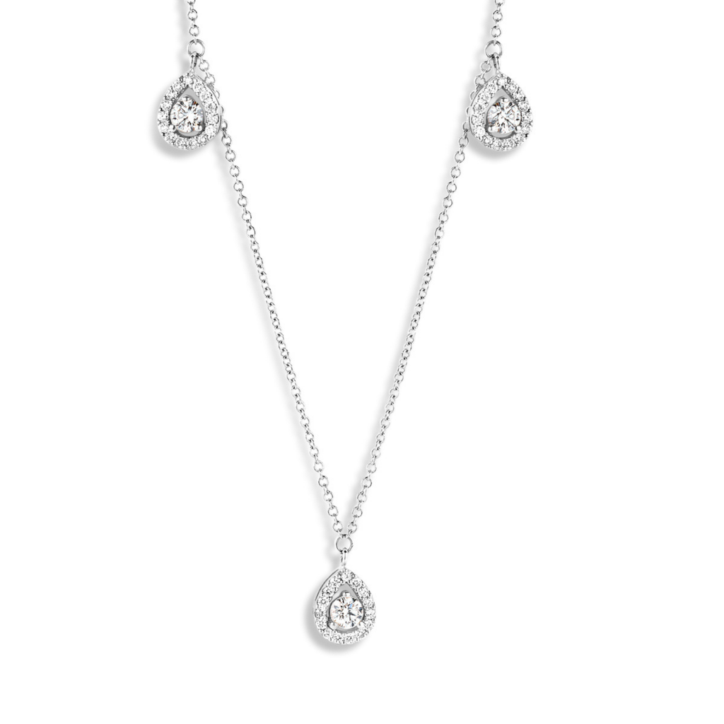 [059080A] Collier One More Salina Or Blanc 059080A