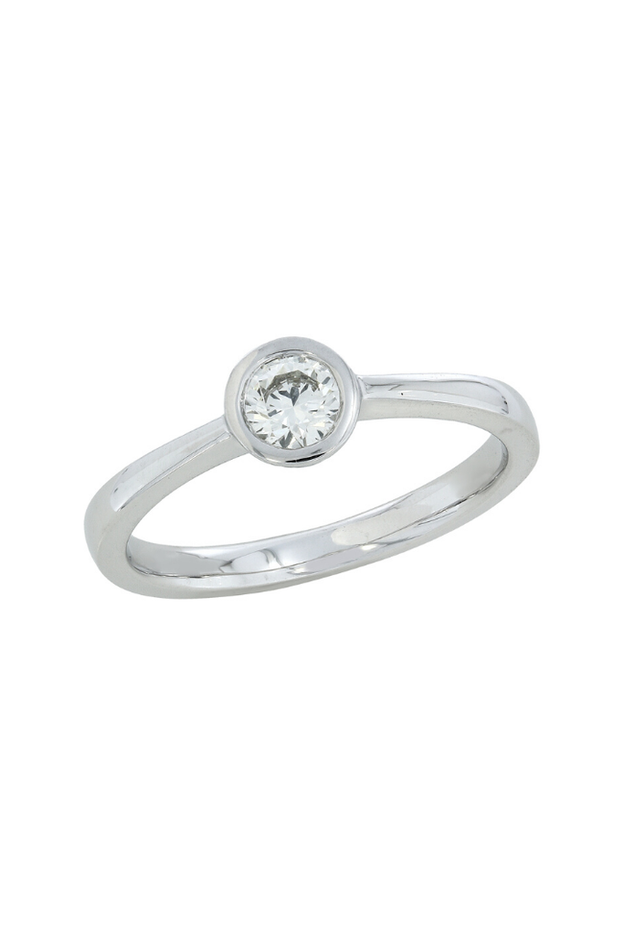 [R21031] Sélection Cosyns bague en or blanc et diamant R21031