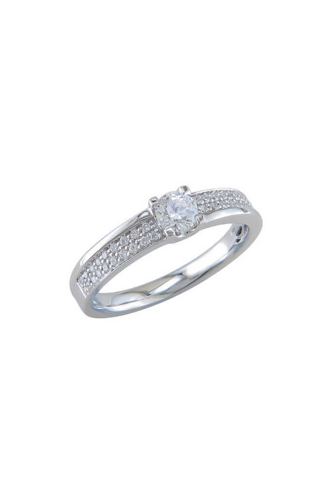 Sélection Cosyns bague en or blanc et diamant R29228