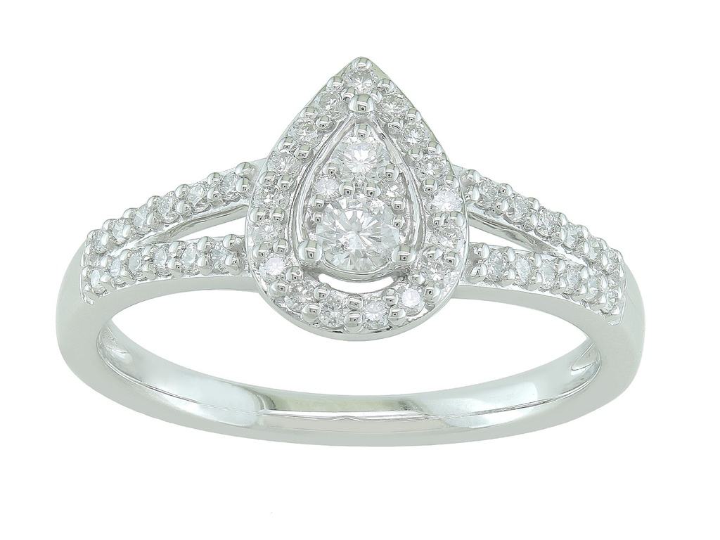 Bague or blanc BA-OB-067