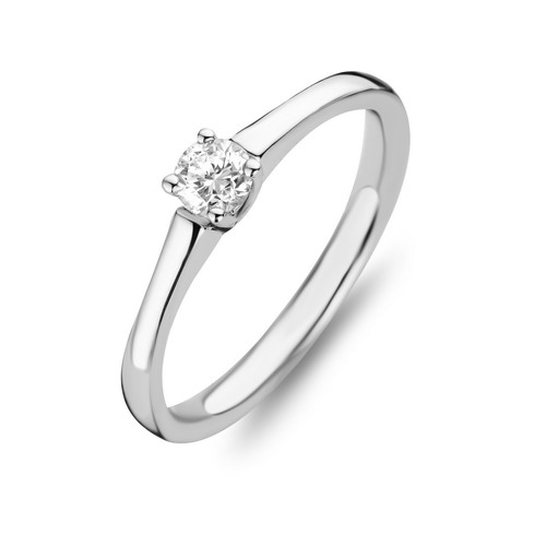 Bague en or blanc 18 carats et diamant BA-OB-975