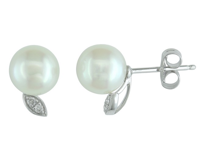 [BO-OB-004] Boucles d'oreilles en or blanc 18 carats et diamants BO-OB-004