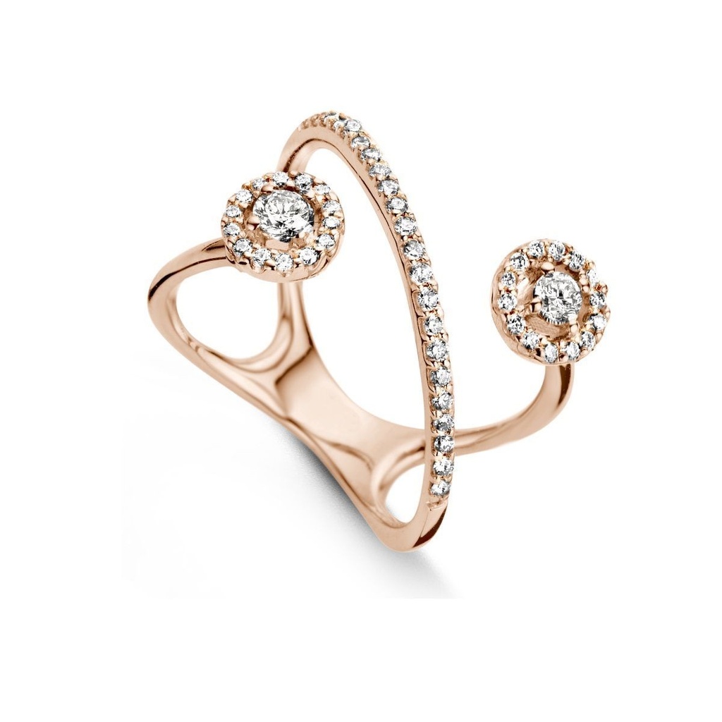 Bague One More Salina Or Rose 056602A