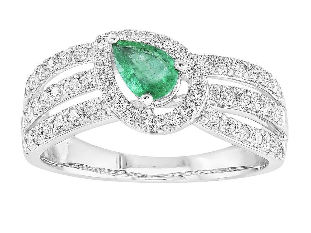 Sélection Cosyns - Bague - Femme - Or blanc - JA4754/E