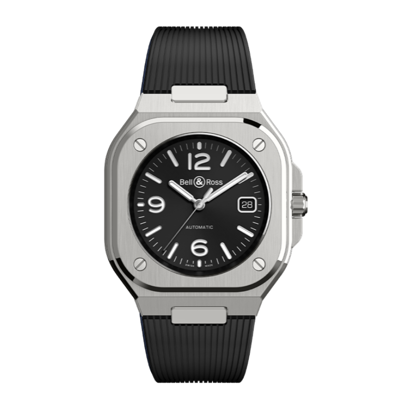 Montre Bell & Ross BR 05 Black Steel BR05A-BL-ST/SRB