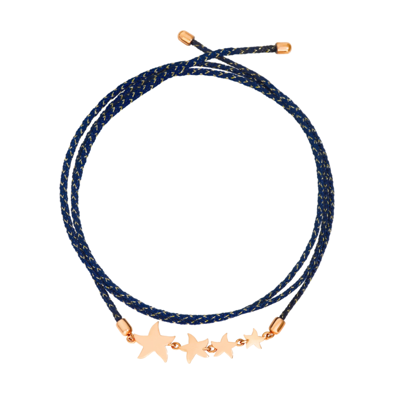 [DBC1003-STAR4-BLU9R] Bracelet DoDo Stellina DBC1003-STAR4-BLU9R