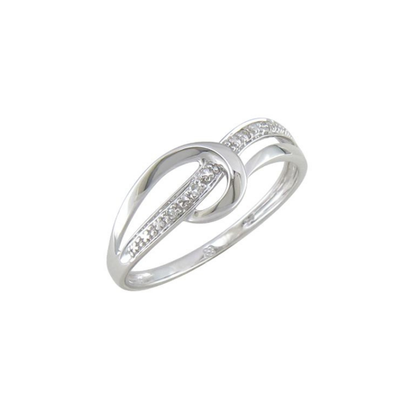 [JA3133] Bague Sélection Cosyns JA3133 Or Blanc 18 carats et diamant