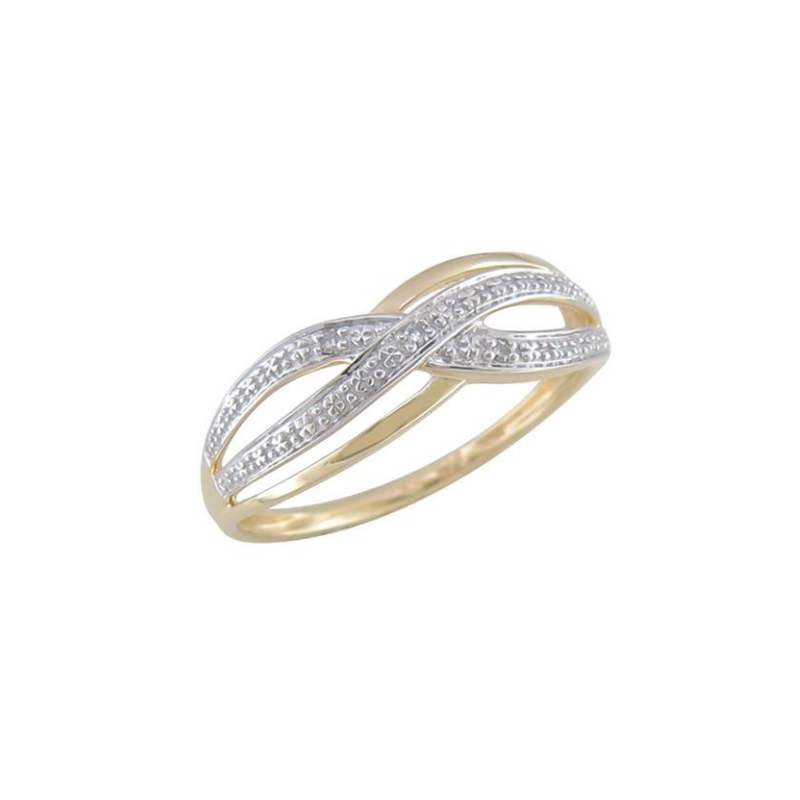[JA3147] Bague Sélection Cosyns JA3147 Or Jaune 18 carats et diamant