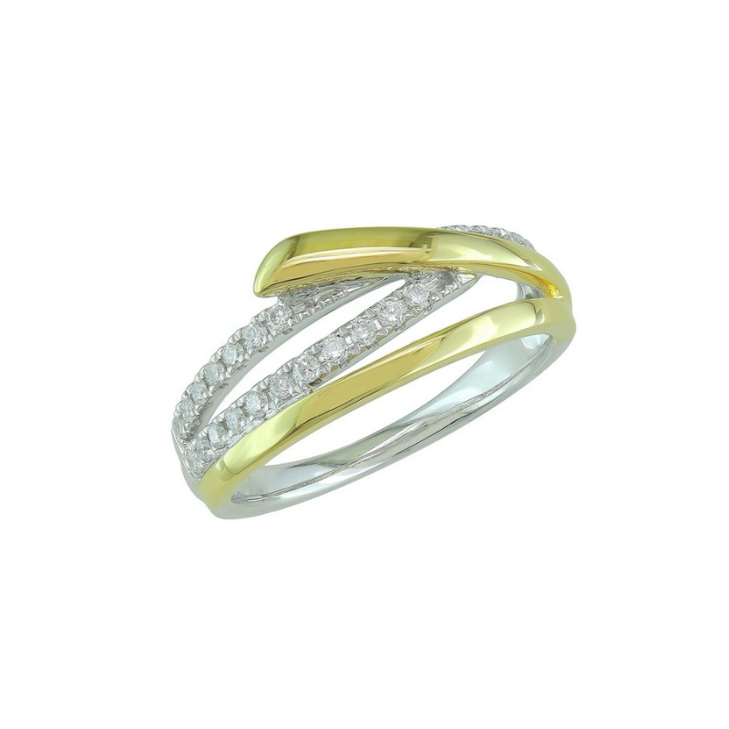 Bague Sélection Cosyns JA6017 Or Jaune 18 carats et diamant