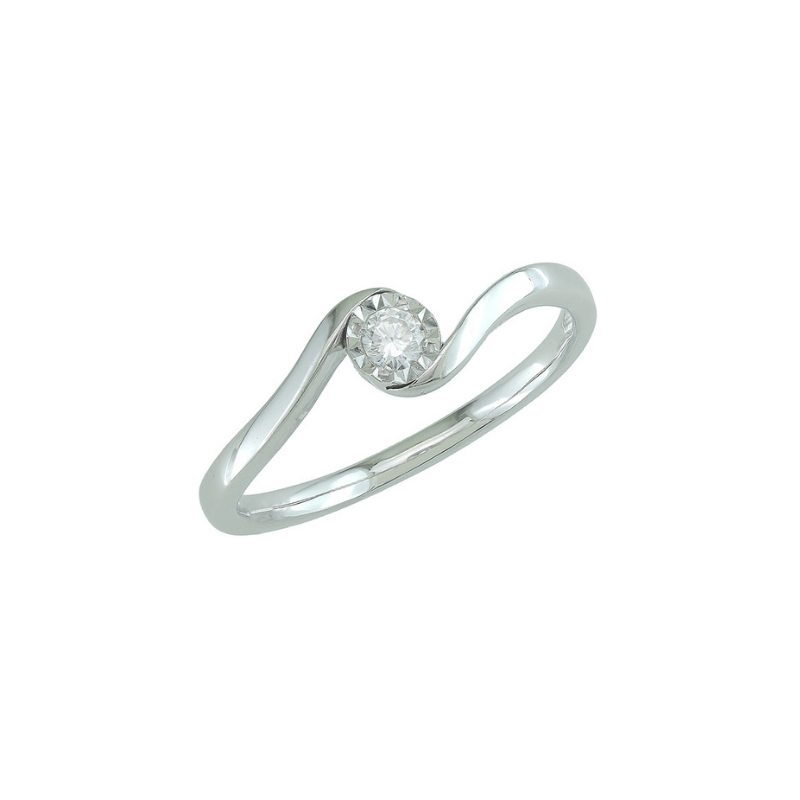 [JA5460] Bague Sélection Cosyns JA5460 Or Blanc 18 carats et diamants