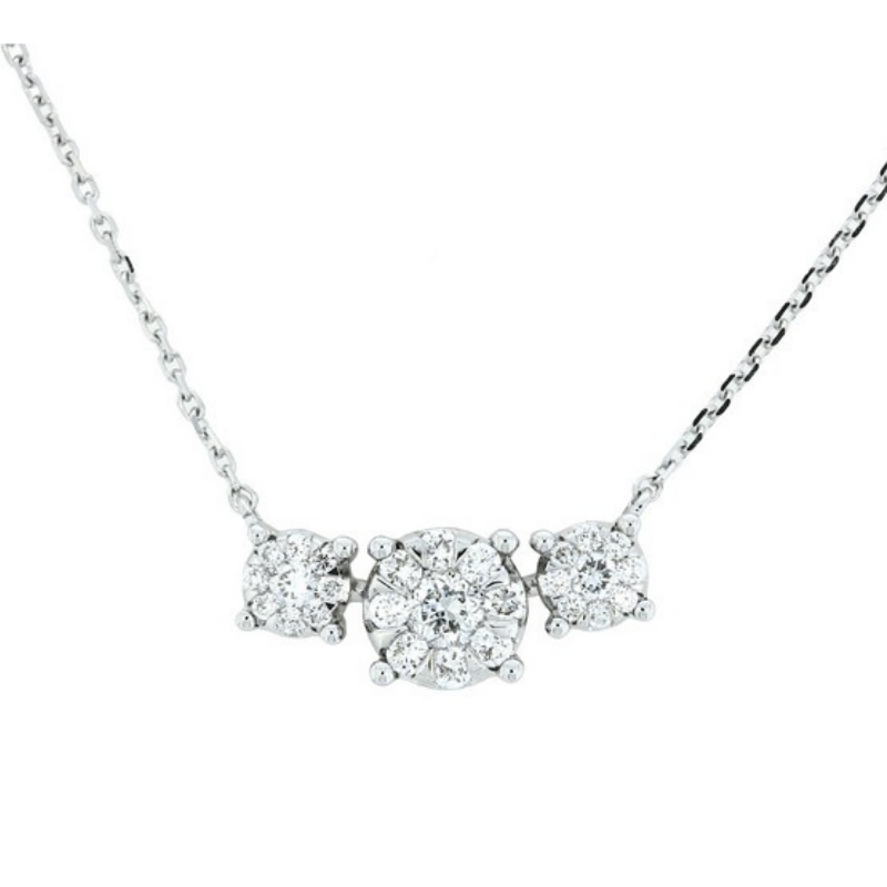[JA5327] Collier Sélection Cosyns JA5327 en or blanc et diamant