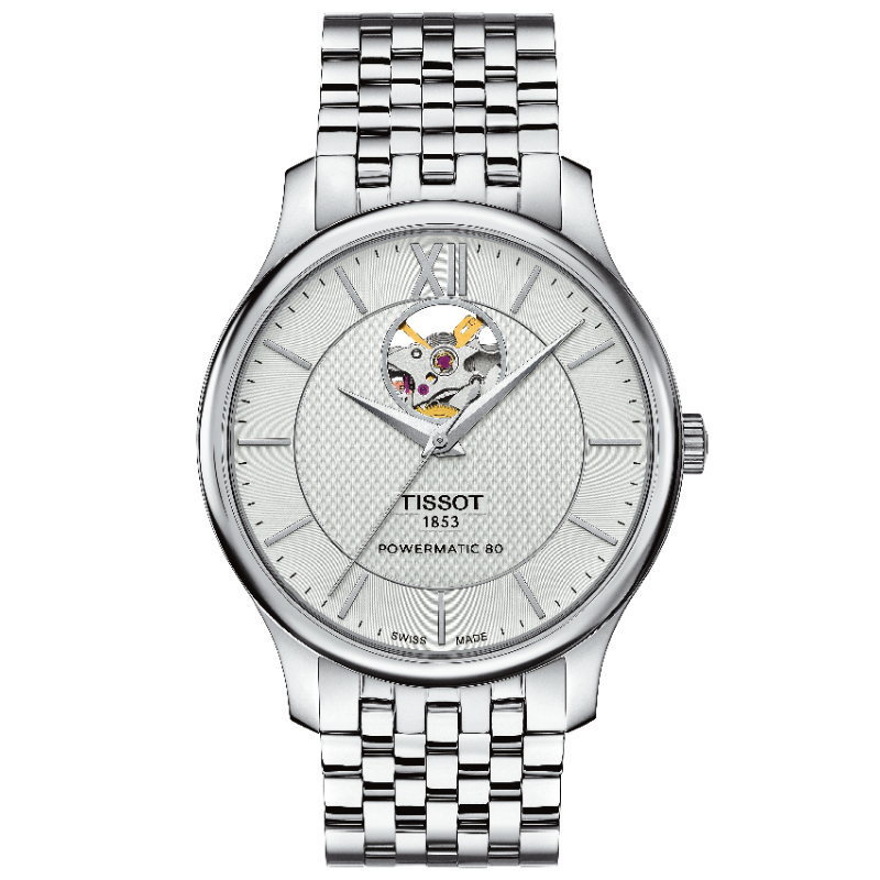 [T063.907.11.038.00] Montre Tissot T-Classic Tradition Open Heart T063.907.11.038.00