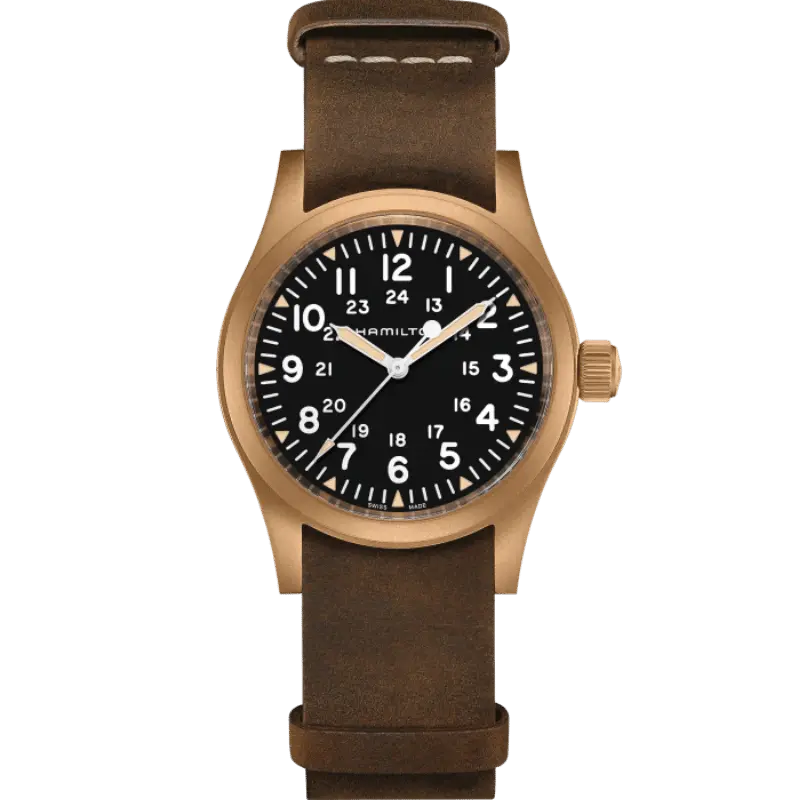 [H69459530] Montre Hamilton Khaki Field Mechanical Bronze H69459530