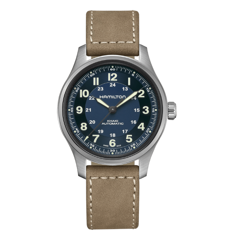 [H70545540] Montre Hamilton Khaki Field Titanium Auto H70545540