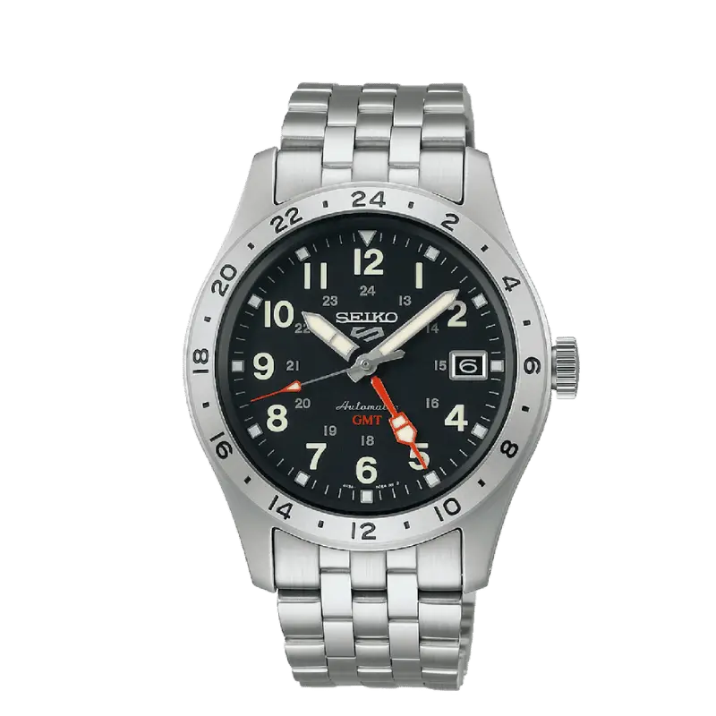 [SSK023K1] Montre Seiko 5 Automatique GMT SSK023K1