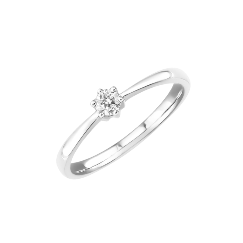 [JA680] Bague en or blanc et jaune 18 carats et diamant JA680