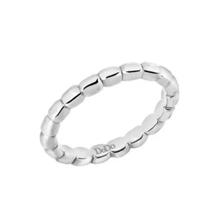[DAC3002-GRANX-000AG] Bague Dodo Granelli en Argent DAC3002-GRANX-000AG