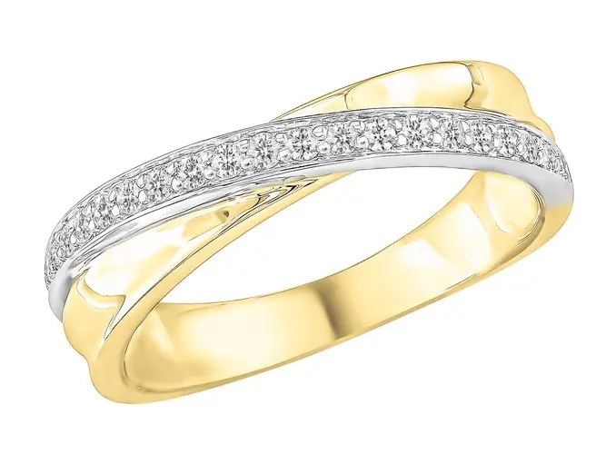 Bague bicolore JA6626