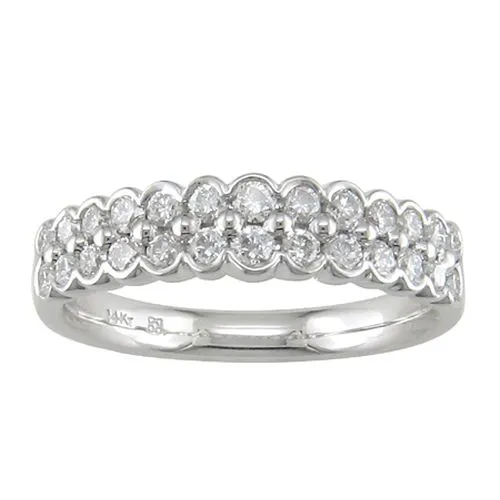 Bague Sélection Cosyns en Or Blanc 18 carats R23078